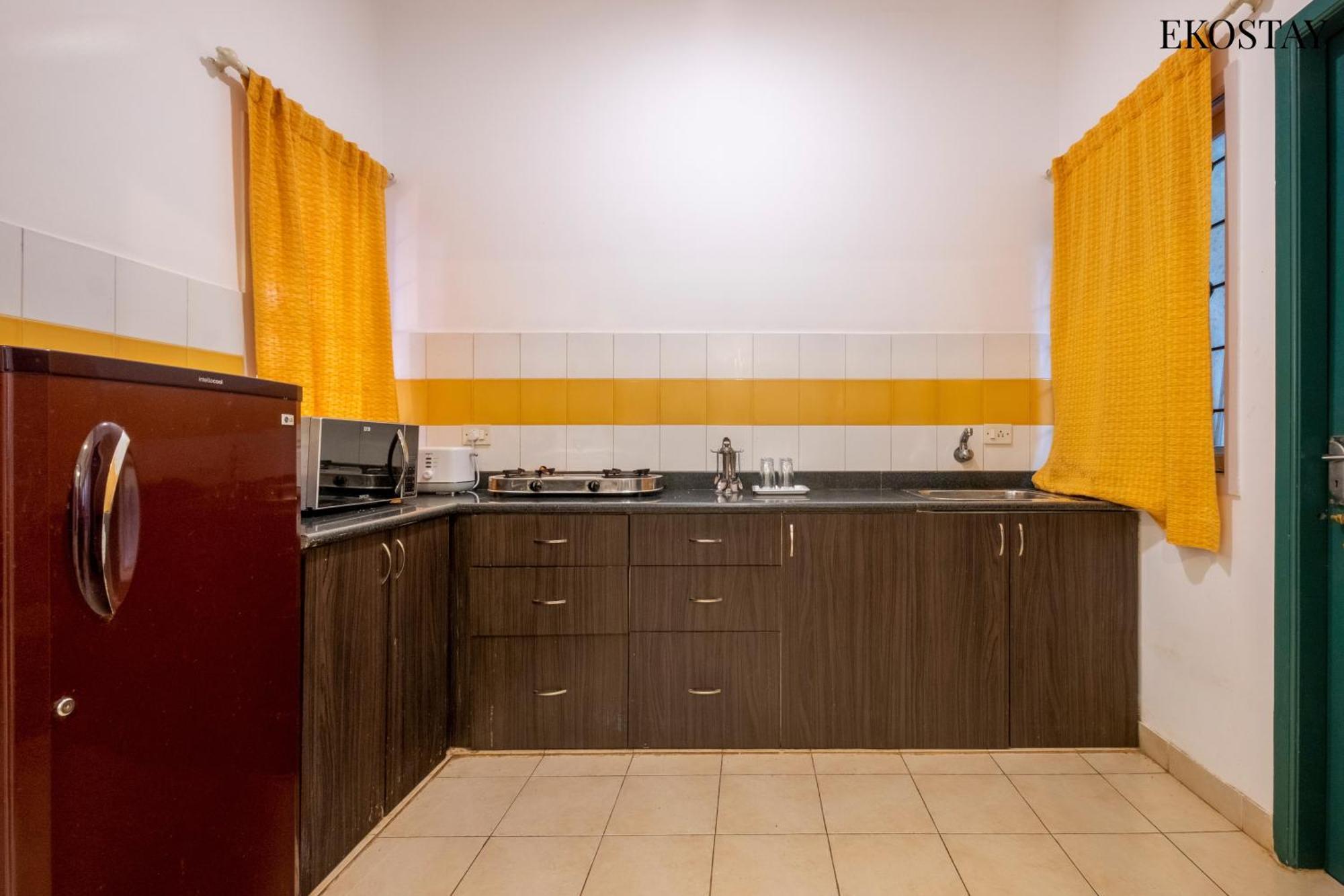 Eko Stay - Green Door Apartment Candolim Esterno foto