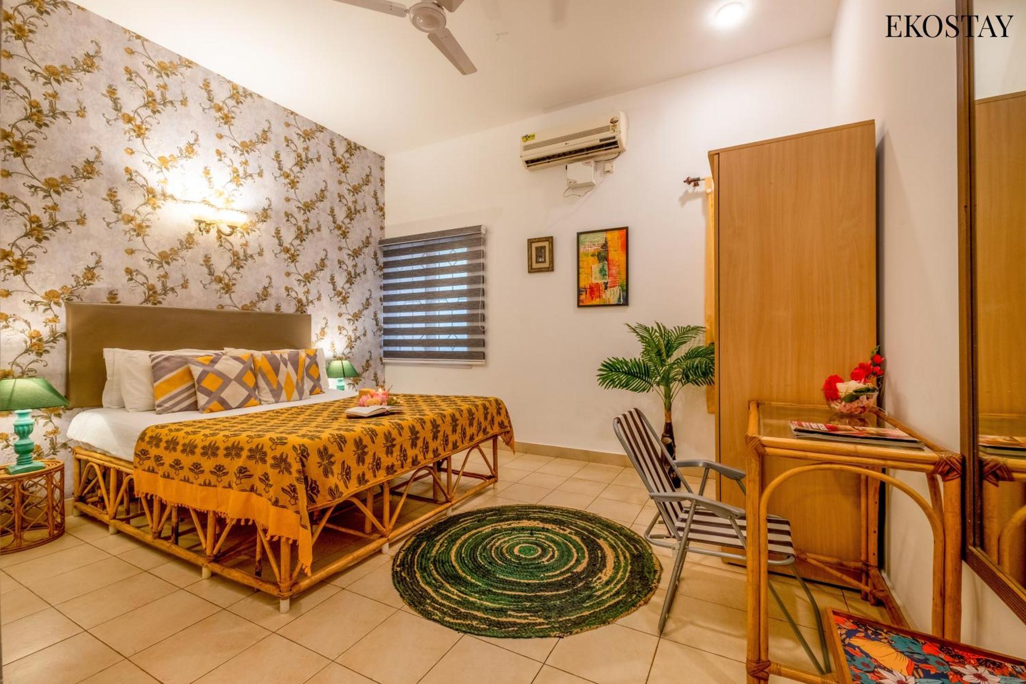 Eko Stay - Green Door Apartment Candolim Esterno foto