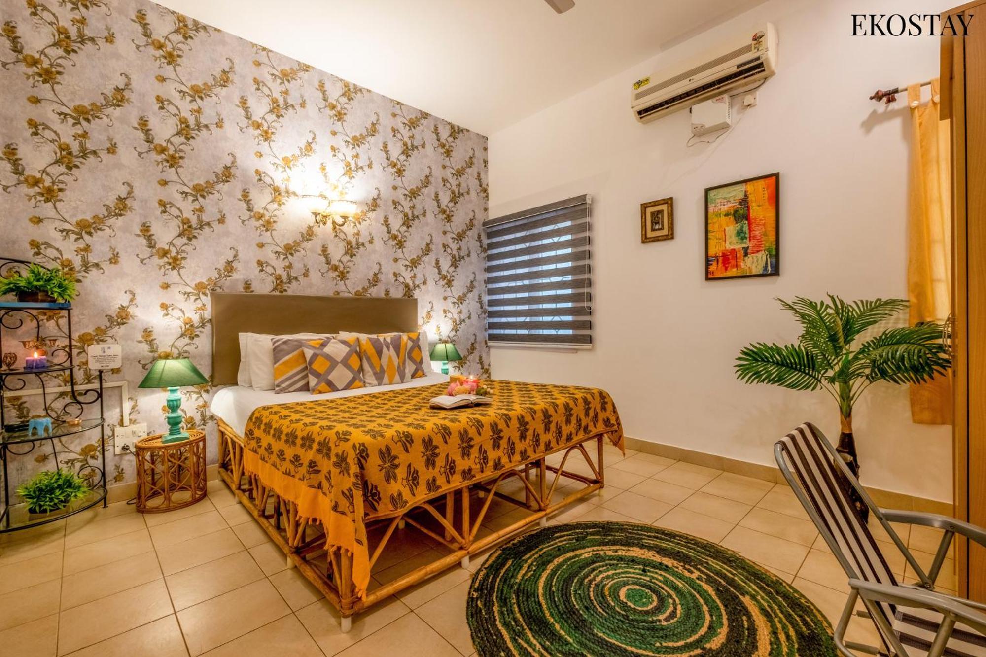 Eko Stay - Green Door Apartment Candolim Esterno foto