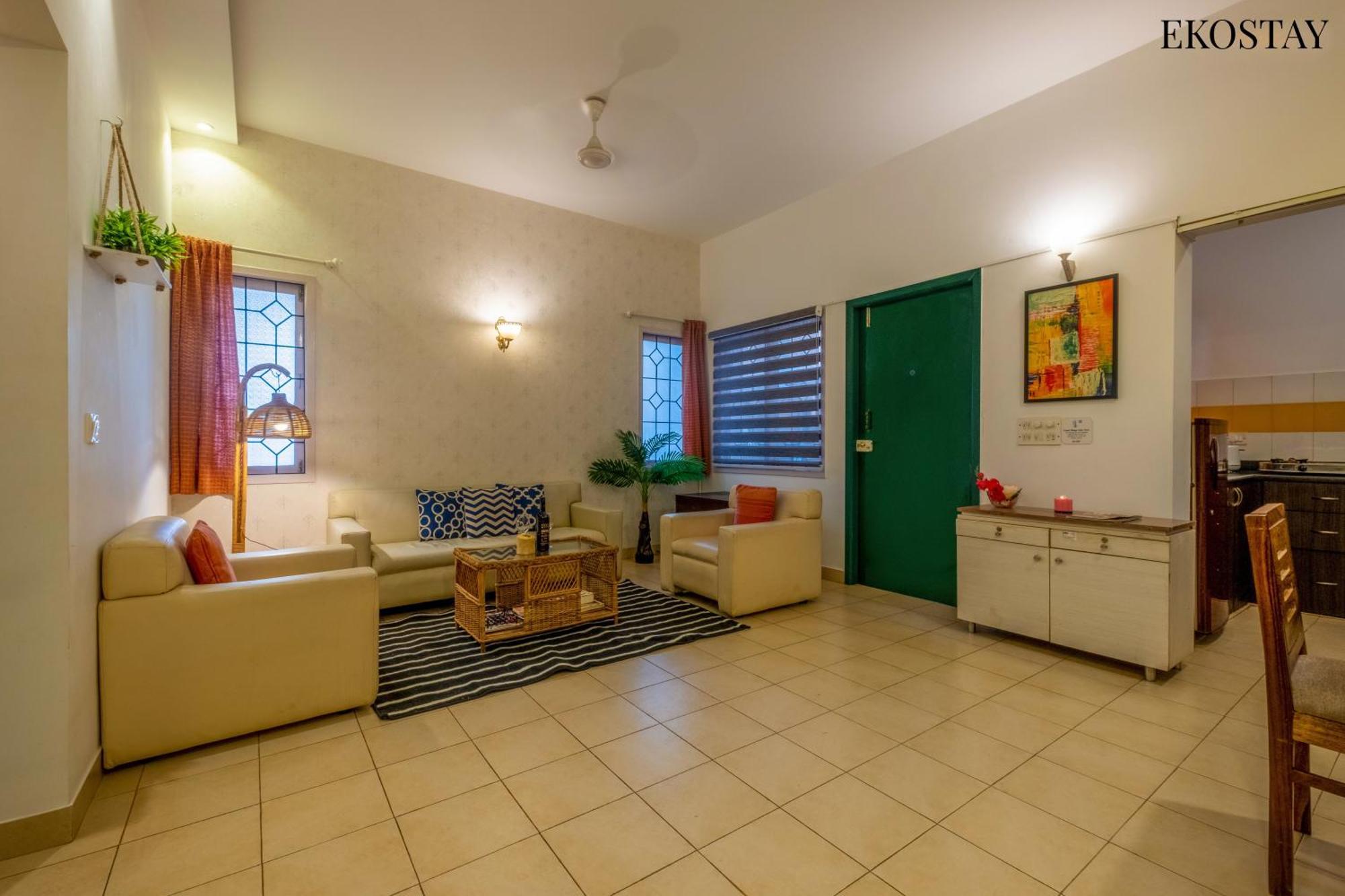 Eko Stay - Green Door Apartment Candolim Esterno foto