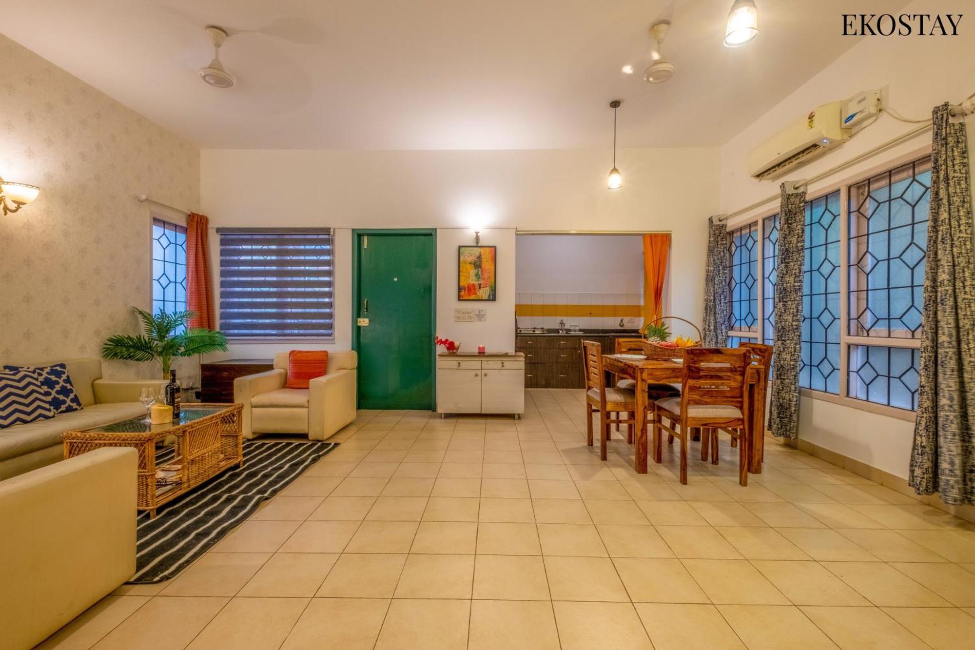 Eko Stay - Green Door Apartment Candolim Esterno foto