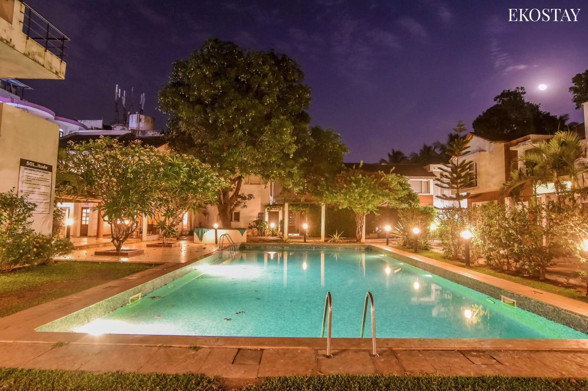 Eko Stay - Green Door Apartment Candolim Esterno foto