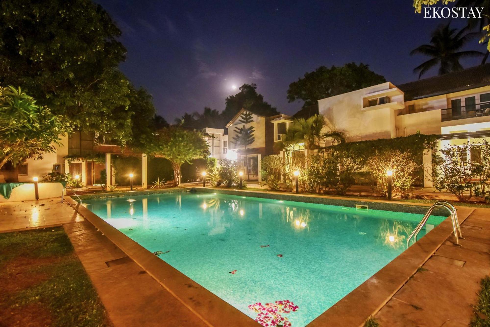 Eko Stay - Green Door Apartment Candolim Esterno foto